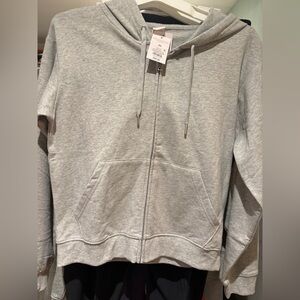 Auden Gray Zip-Up Hoodie